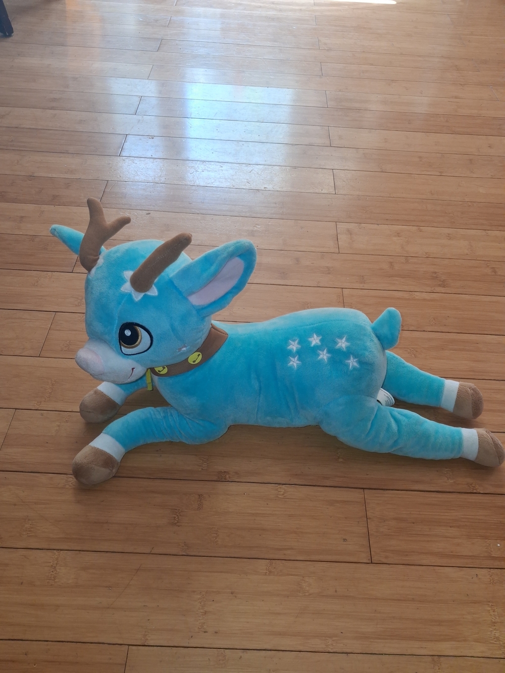 Tiptoe Macys Thanksgiving Parade Plush Blue Reindeer